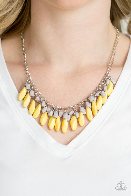 Paparazzi ~ Bead Binge ~ Yellow Necklace Set