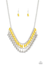 Load image into Gallery viewer, Paparazzi ~ Beaded Bliss ~ Yellow Necklace Set