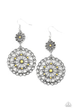 Load image into Gallery viewer, Paparazzi ~ Beaded Brilliance ~ Yellow Earrings
