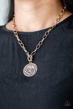 Load image into Gallery viewer, Paparazzi ~ Beautifully Belle ~ Copper Necklace Set