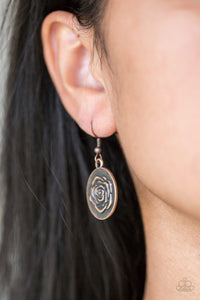 Paparazzi ~ Beautifully Belle ~ Copper Necklace Set