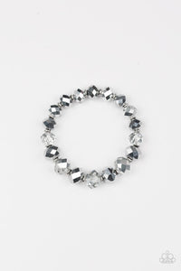 Paparazzi ~ Strikingly Spellbinding ~ Silver Necklace and Bracelet Set
