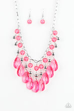 Load image into Gallery viewer, Paparazzi ~ Beauty School Drop Out ~ Pink Necklace Set