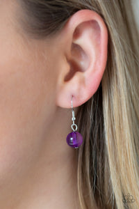 Paparazzi ~ Beauty School Drop Out ~ Purple Necklace Set