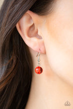 Load image into Gallery viewer, Paparazzi ~ Beauty School Drop Out ~ Red Necklace Set