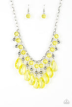 Load image into Gallery viewer, Paparazzi ~ Beauty School Drop Out ~ Yellow Necklace Set