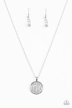 Load image into Gallery viewer, Paparazzi ~ Believe In Glitter ~ White Pendant Necklace Set
