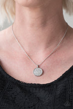 Load image into Gallery viewer, Paparazzi ~ Believe In Glitter ~ White Pendant Necklace Set
