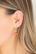 Load image into Gallery viewer, Paparazzi ~ Belle of the BALLROOM ~ Orange Necklace Set - Klassy Jewelz Boutique