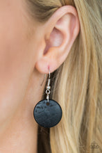 Load image into Gallery viewer, Paparazzi ~ Bermuda Beach House ~ Black Wooden Discs Necklace Set