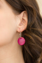 Load image into Gallery viewer, Paparazzi ~ Bermuda Beach House ~ Pink Wooden Bead Necklace Set