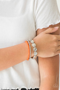 Paparazzi ~ Beyond The Basics ~ Orange Bracelet