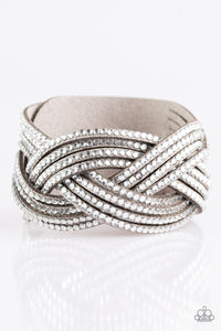Paparazzi ~ Big City Shimmer ~ Silver Urban Bracelet