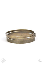 Load image into Gallery viewer, Paparazzi ~ Big Mash Up ~ Brass Bangle Bracelets (Fashion Fix Exclusive)