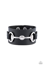 Load image into Gallery viewer, Paparazzi - Biker Band - Black Urban Bracelet (Men&#39;s)