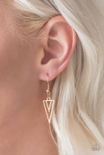 Load image into Gallery viewer, Paparazzi ~ Bite The Big One ~ Gold Necklace Set