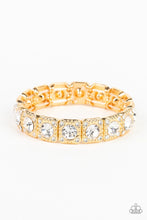 Load image into Gallery viewer, Paparazzi - Blinged Out - Gold Bracelet