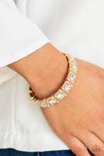 Load image into Gallery viewer, Paparazzi - Blinged Out - Gold Bracelet