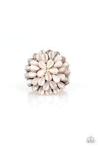 Paparazzi ~ Bloomin' Bloomer ~ Copper Ring  with Stretchy Band