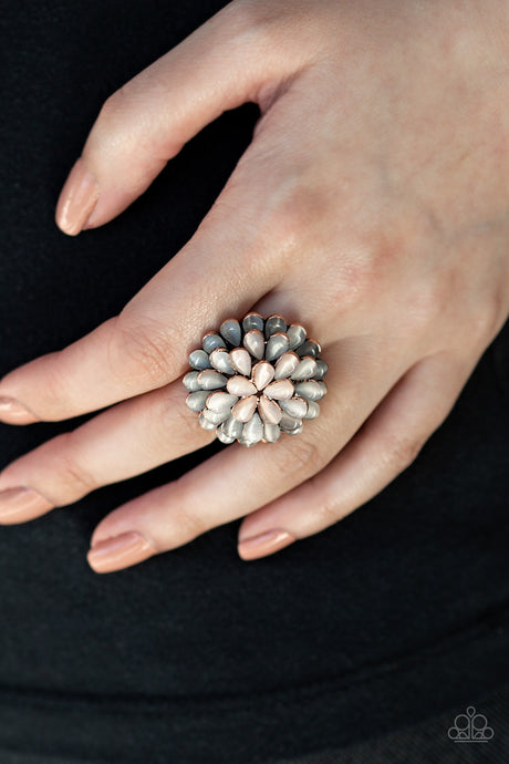 Paparazzi ~ Bloomin' Bloomer ~ Copper Ring  with Stretchy Band