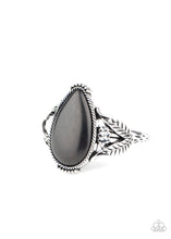 Load image into Gallery viewer, Paparazzi ~ Blooming Oasis ~ Black Cuff Bracelet