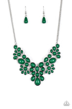 Load image into Gallery viewer, Paparazzi ~ Bohemian Banquet ~ Green Necklace Set