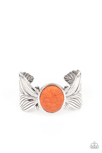 Paparazzi ~ Born to Soar ~ Orange Cuff Bracelet