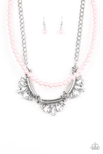 Load image into Gallery viewer, Paparazzi ~ Bow Before The Queen ~ White Pearl Necklace Set