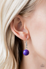 Load image into Gallery viewer, Paparazzi ~ Brazilian Bay ~ Purple Necklace Set