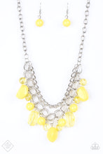 Load image into Gallery viewer, Paparazzi ~ Brazilian Bay ~ Yellow Necklace Set (Fashion Fix Exclusive)