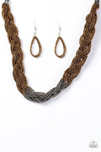 Load image into Gallery viewer, Paparazzi ~ Brazilian Brilliance ~ Multi Seed Bead Necklace Set