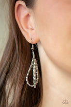 Load image into Gallery viewer, Paparazzi ~ Brazilian Brilliance ~ Silver Seed Bead Braided Necklace Set