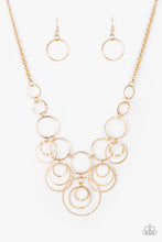 Load image into Gallery viewer, Paparazzi ~ Break The Cycle ~ Gold Necklace Set
