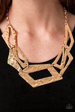 Load image into Gallery viewer, Paparazzi ~ Break The Mold ~ Gold Necklace  Set