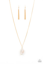 Load image into Gallery viewer, Paparazzi ~ Breaking Out Of My Shell ~ Gold Necklace Set