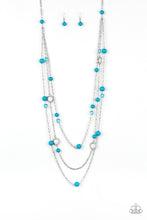 Load image into Gallery viewer, Paparazzi ~ Brilliant Bliss ~ Blue Necklace Set