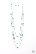 Load image into Gallery viewer, Paparazzi ~ Brilliant Bliss ~ Green Necklace Set