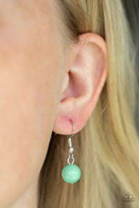 Paparazzi ~ Brilliant Bliss ~ Green Necklace Set