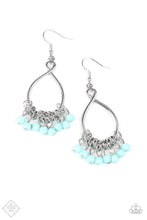 Load image into Gallery viewer, Paparazzi ~ Broadway Babe ~ Blue Earrings (Fashion Fix Exclusive)