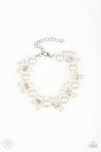 Load image into Gallery viewer, Paparazzi ~ BALLROOM Service ~ White Pearl Necklace and Bracelet Set (Fashion Fix Exclusive)