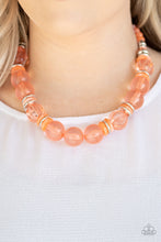 Load image into Gallery viewer, Paparazzi ~ Bubbly Beauty ~ Orange Necklace Set
