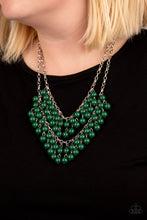 Load image into Gallery viewer, Paparazzi ~ Bubbly Boardwalk ~ Green Necklace Set