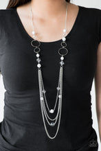 Load image into Gallery viewer, Paparazzi ~ Bubbly Bright ~ White Necklace Set