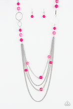 Load image into Gallery viewer, Paparazzi ~ Bubbly Bright ~ White Necklace Set