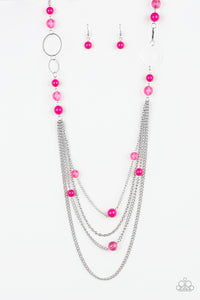 Paparazzi ~ Bubbly Bright ~ Purple Necklace Set