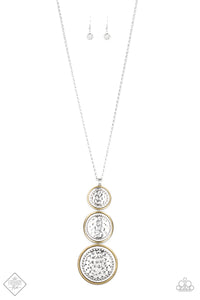 Paparazzi ~ Buckle Down ~  Multi Necklace Set (Fashion Fix Exclusive)