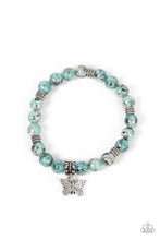 Load image into Gallery viewer, Paparazzi ~ Butterfly Nirvana ~ Blue Urban Bracelet