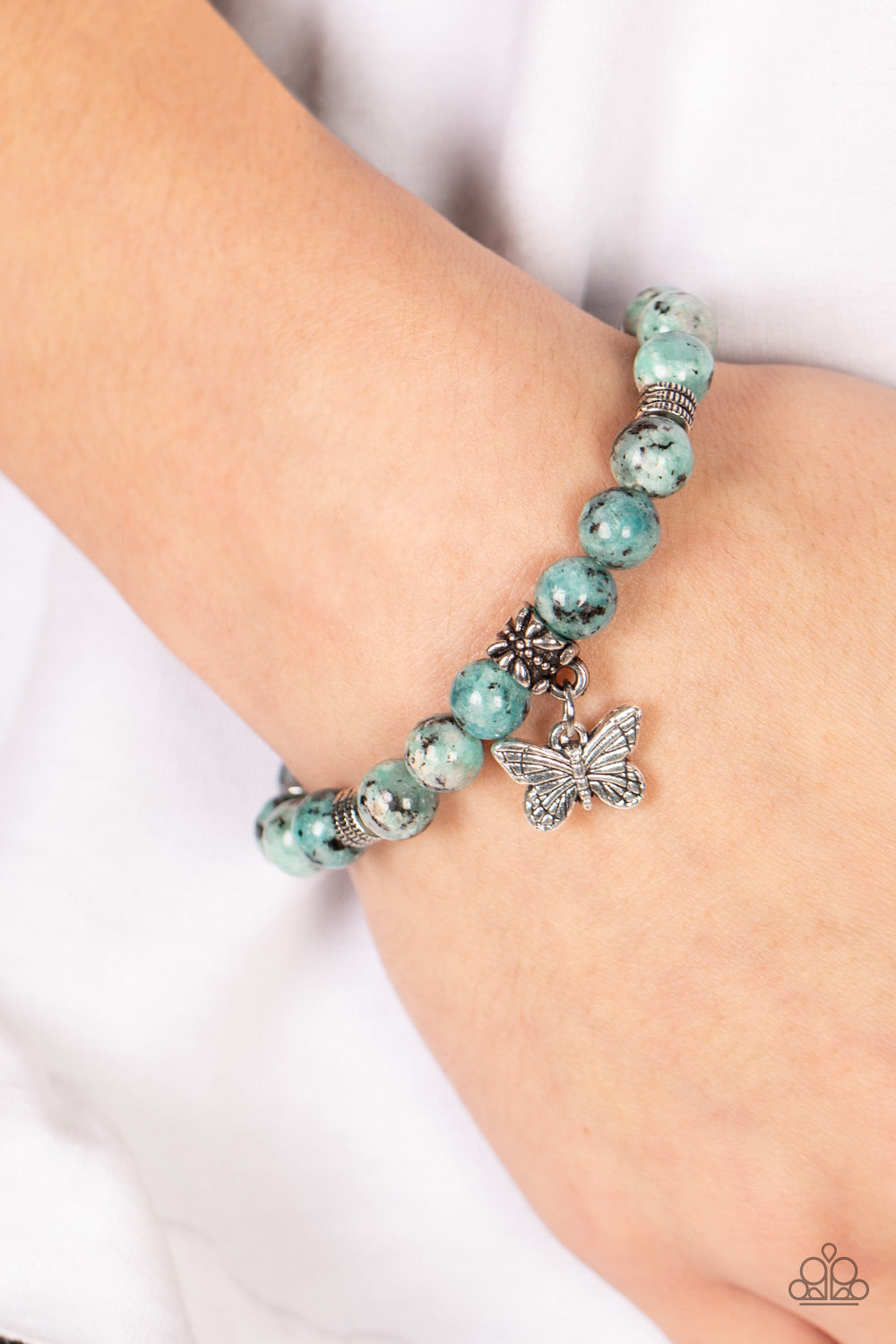 Paparazzi ~ Butterfly Nirvana ~ Blue Urban Bracelet