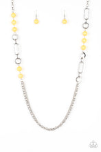 Load image into Gallery viewer, Paparazzi ~ CACHE Me Out ~ Yellow Necklace Set