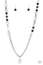 Load image into Gallery viewer, Paparazzi - CACHE Me Out - Black Bead Lanyard - Klassy Jewelz Boutique